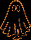 Ghost Rhinestone Transfer – 7" x 9"