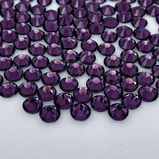 Violet Glass Rhinestones