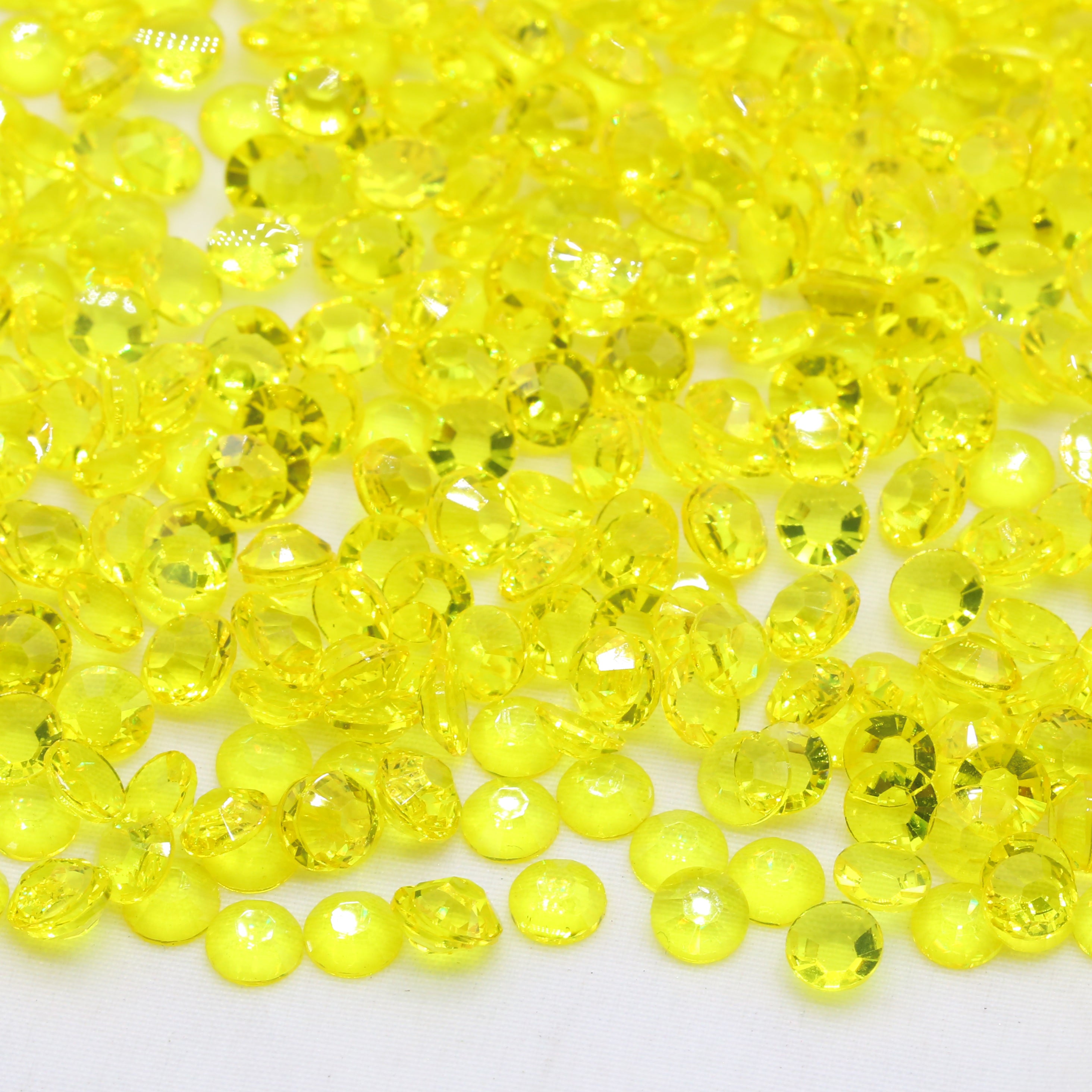 Yellow Grey Rhinestone Yellow Jelly Rhinestones | Planet Rhinestone | Shop Now