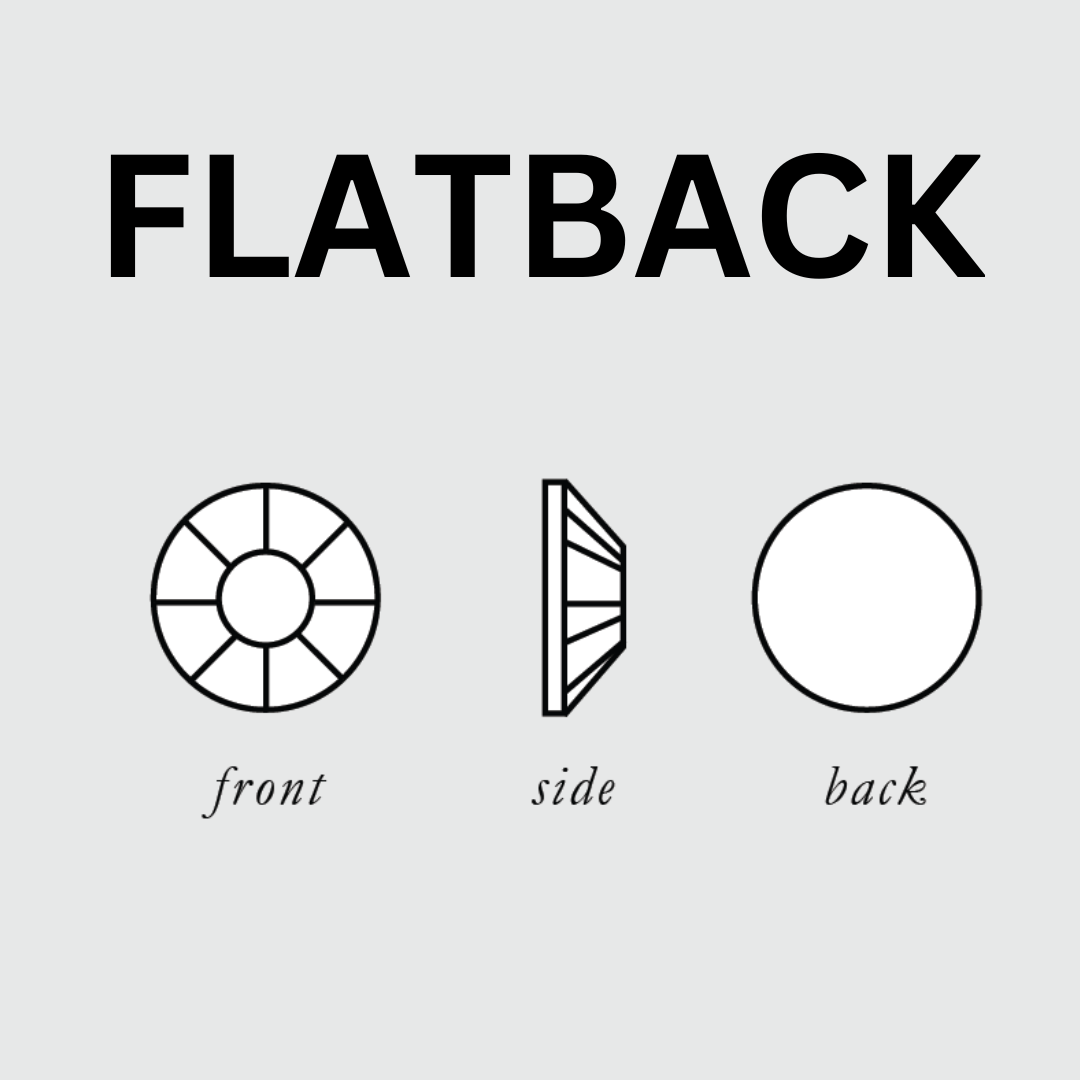 Round | 18*18mm | Flatback Rhinestones