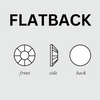 Round | 18*18mm | Flatback Rhinestones