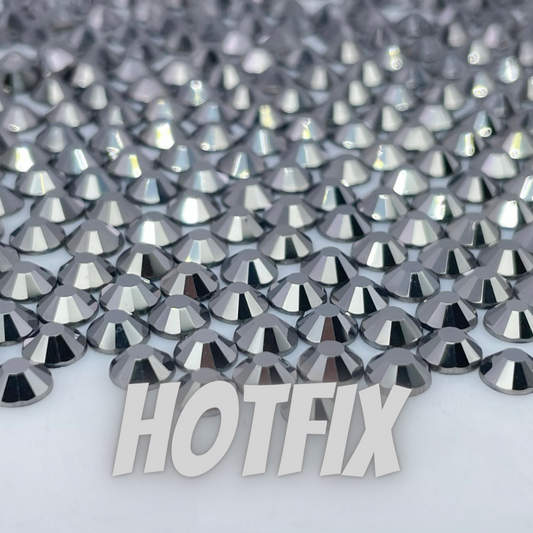 Hematite Hotfix Rhinestones