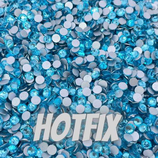 Aquamarine Hotfix | Wholesale | Rhinestones