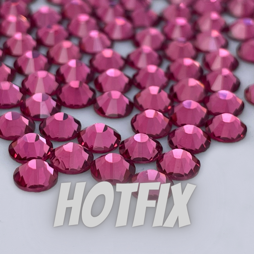 Rose Hotfix Rhinestones