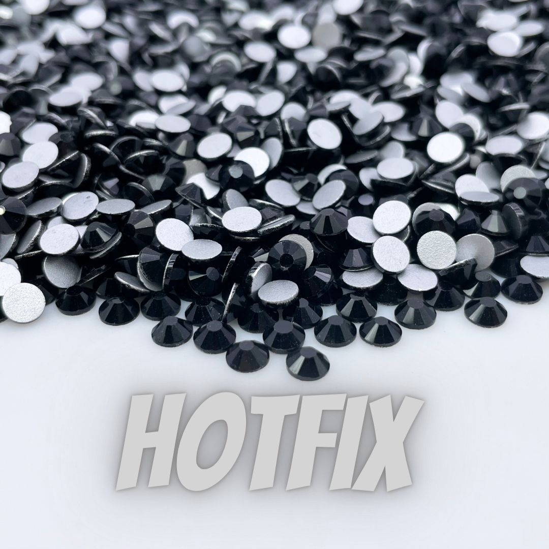 Jet Black Hotfix | Wholesale | Rhinestones