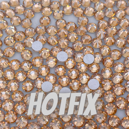 Gold Shadow Hotfix | Wholesale | Rhinestones