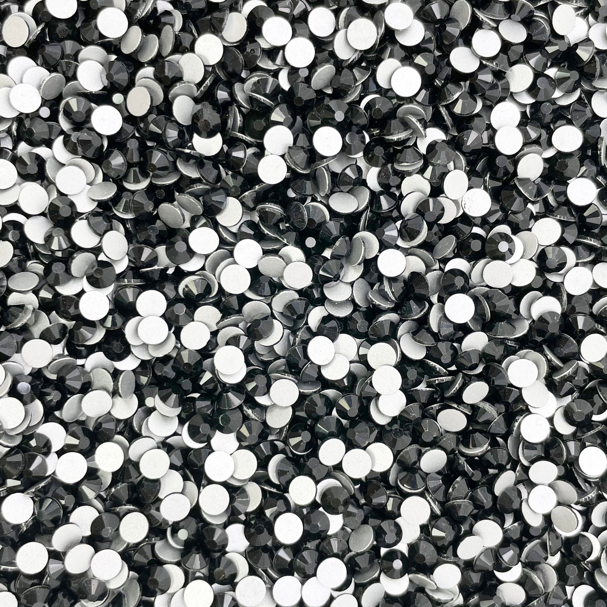 Jet Black Rhinestones | Planet Rhinestone
