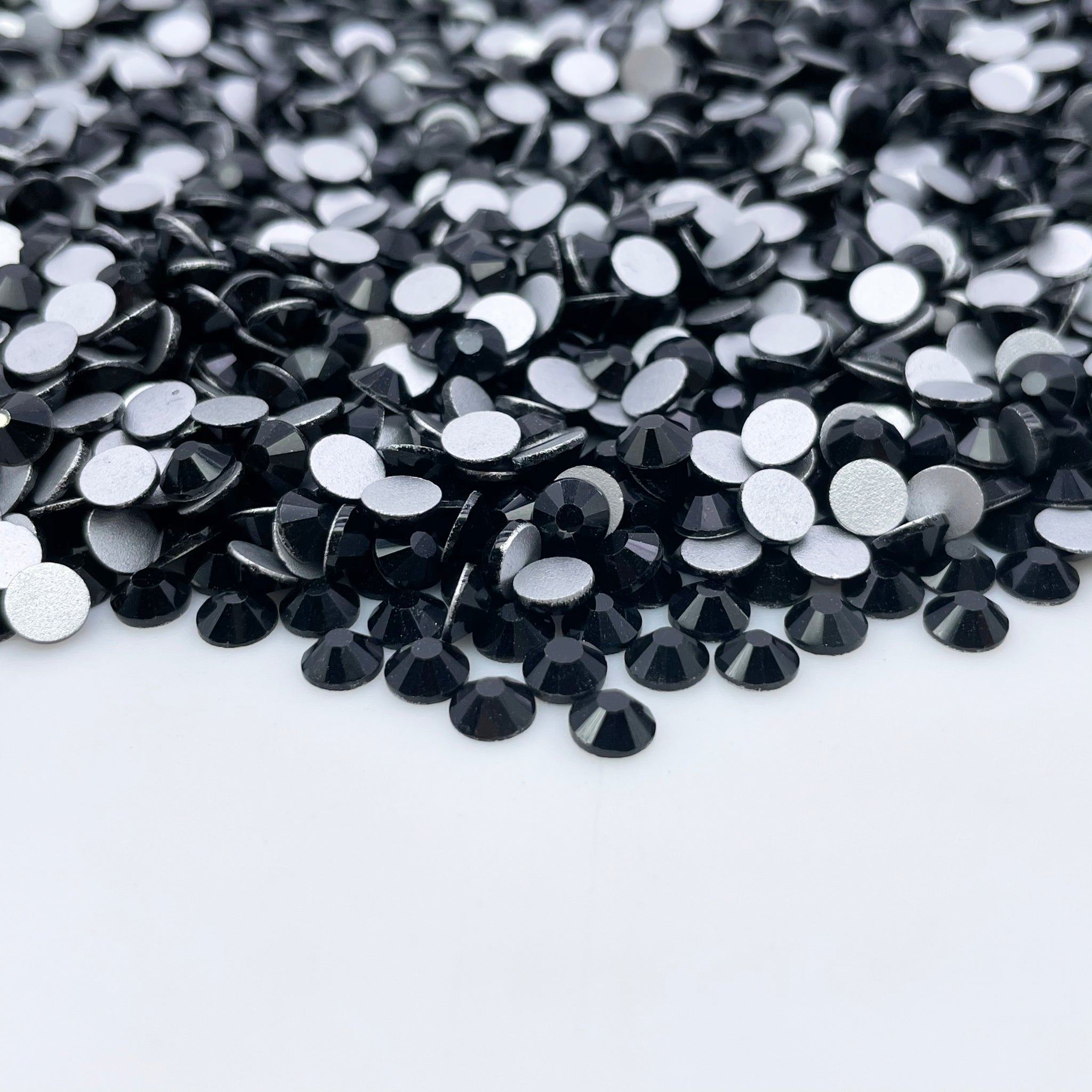 Jet Black Rhinestones | Planet Rhinestone