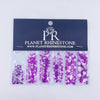 Neon Purple Glass Rhinestones