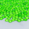 Neon Green Glass Rhinestones