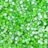 Neon Green Glass Rhinestones
