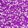 Neon Purple Glass Rhinestones