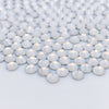 White Opal Glass Rhinestones