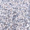 White Opal Glass Rhinestones