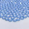 Blue Opal Glass Rhinestones