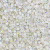 Luminous White Glass Rhinestones