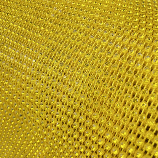 Stretchy Rhinestone Fabric