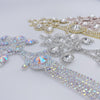 Fringe  Rhinestone Applique