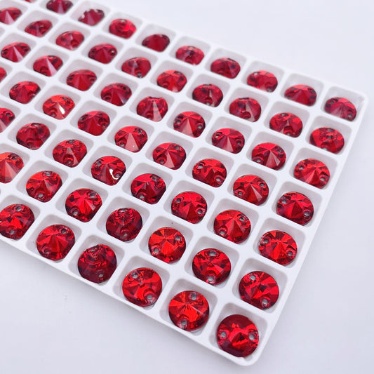 Round | 8*8mm | Sew-on Rhinestones