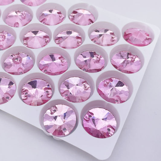 Round | 14*14mm | Flatback Rhinestones