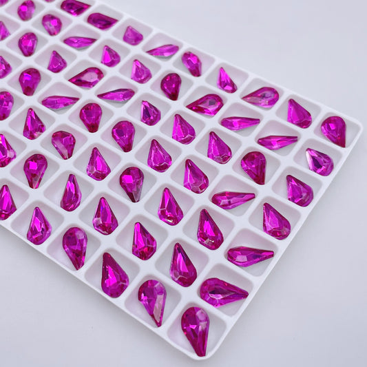 Tear Drop | 6*10mm | Pointed Back Rhinestones