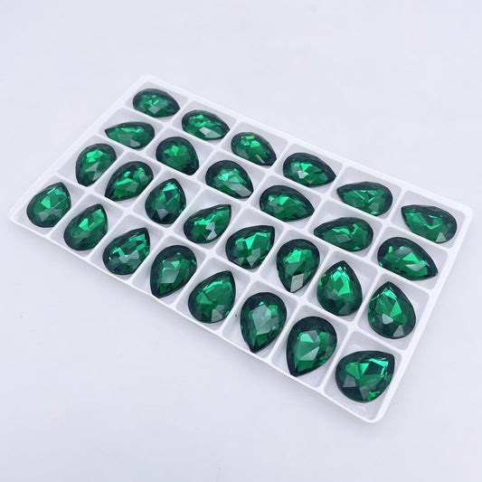 Tear Drop | 13*18mm | Pointed Back Rhinestones