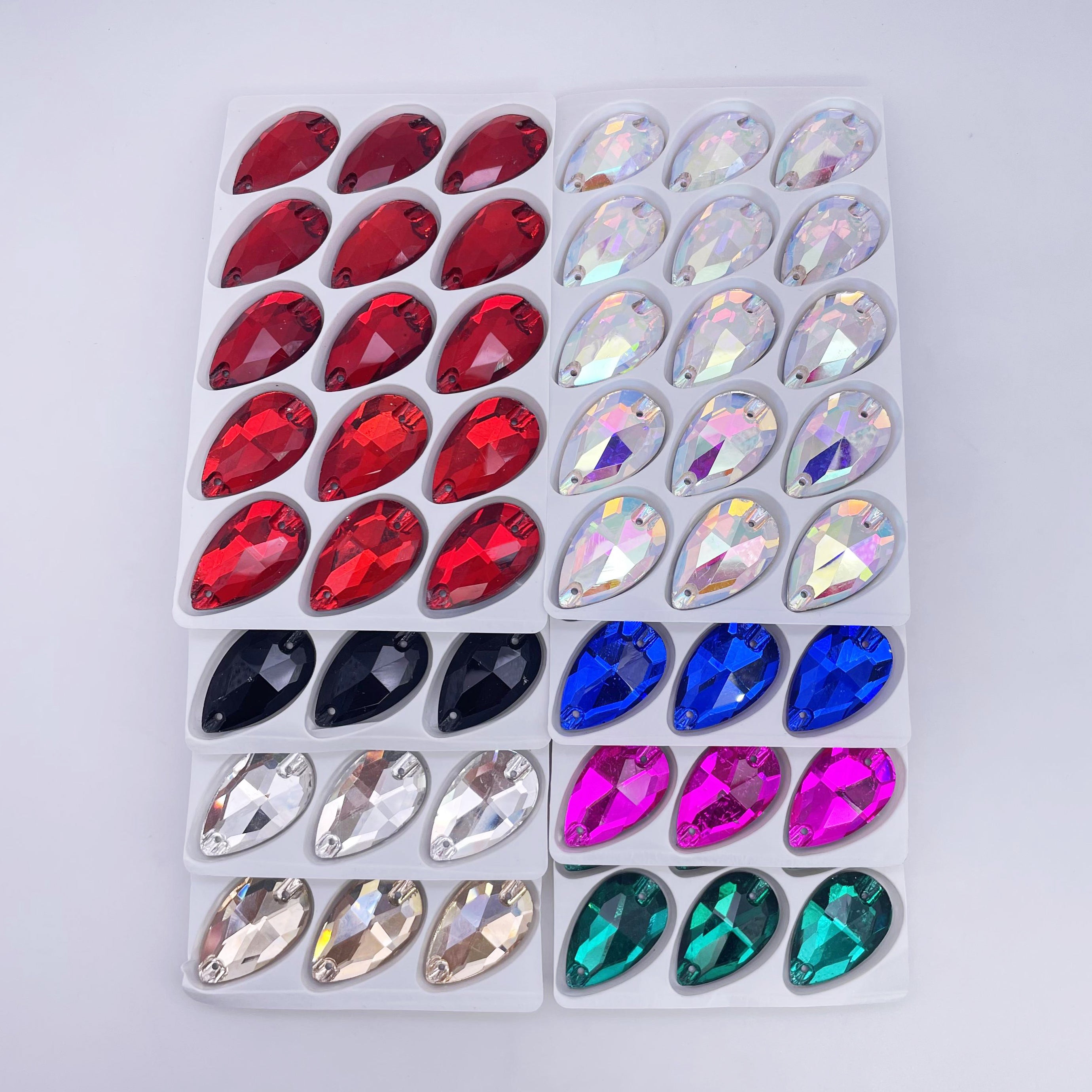 Tear Drop 17*28mm Flatback Rhinestones | Planet Rhinestone