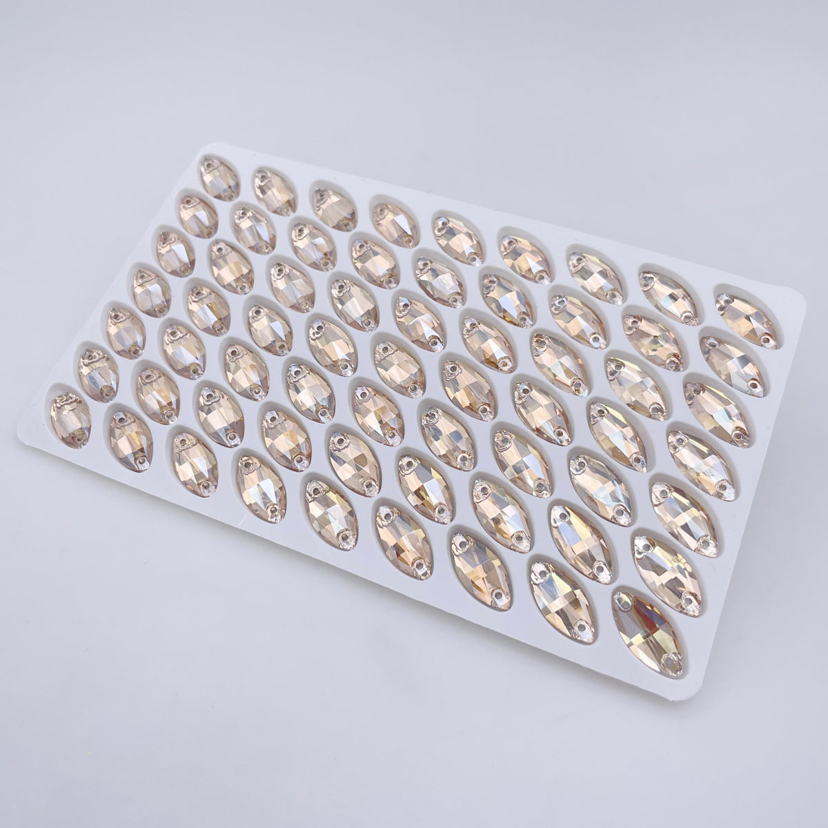 Planet Rhinestone Oval Rhinestone 7 x 15mm Navette Flatback Rhinestones | Planet Rhinestone