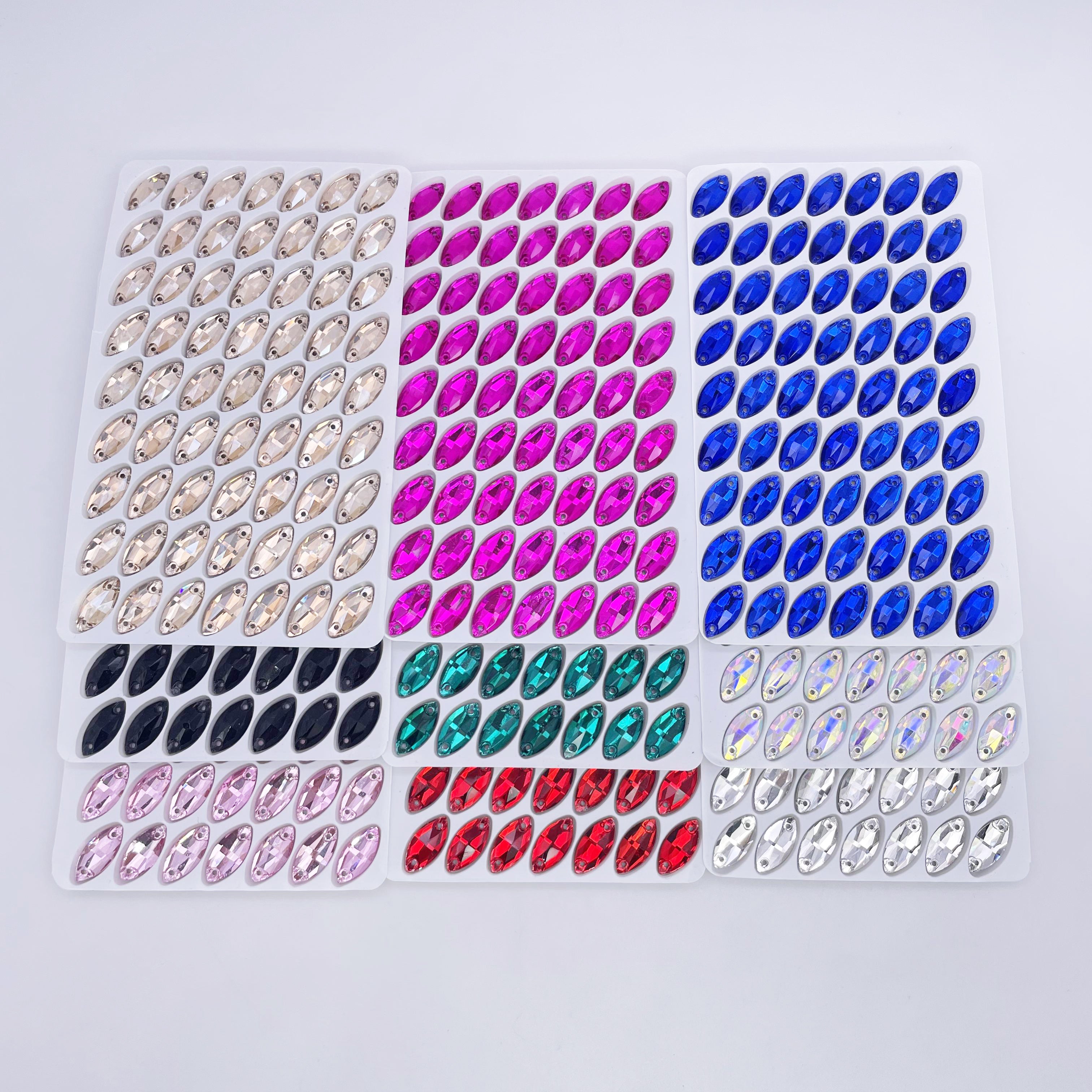 Pointed Back Rhinestones | Planet Rhinestone | Sew On Stones