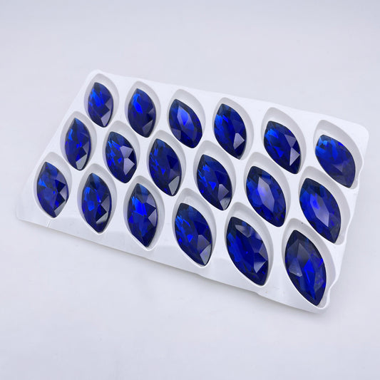 Navette | 13*27mm | Pointed Back Rhinestones