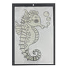 Seahorse Rhinestone Hotfix Transfer