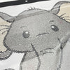 Elephant Rhinestone Hotfix Transfer