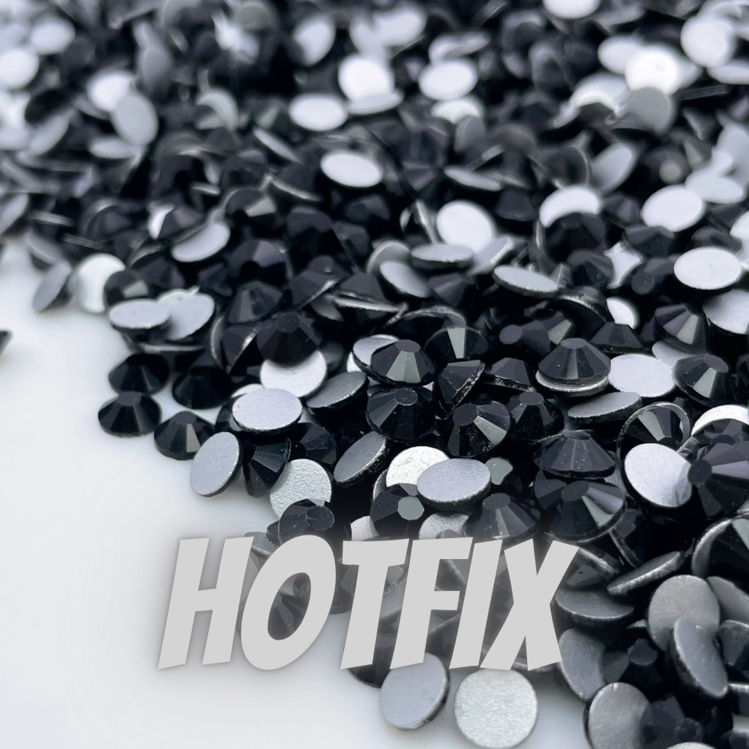 Jet Black Hotfix | Wholesale | Rhinestones