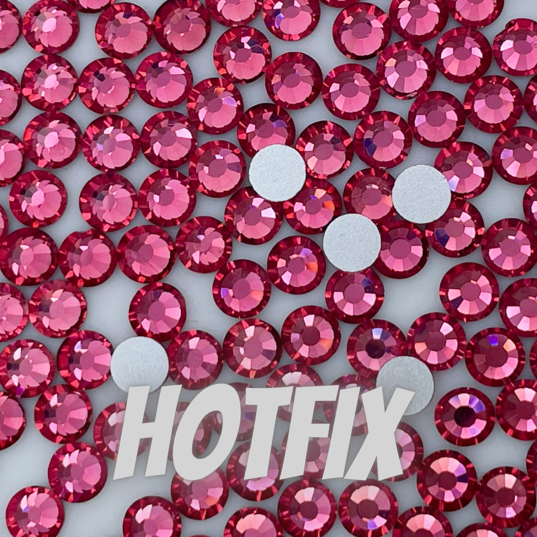 Rose Hotfix Rhinestones