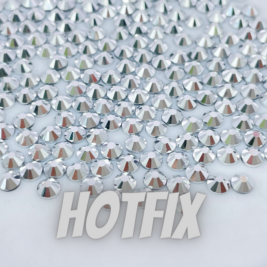 Silver Hotfix Rhinestones