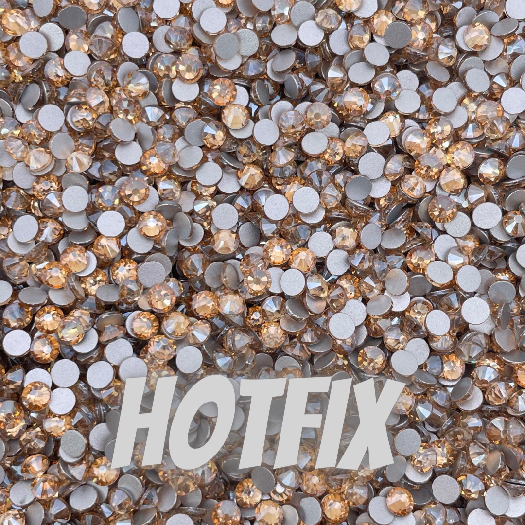 Gold Shadow Hotfix | Wholesale | Rhinestones