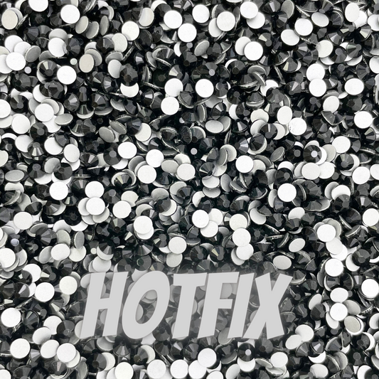 Jet Black Hotfix | Wholesale | Rhinestones