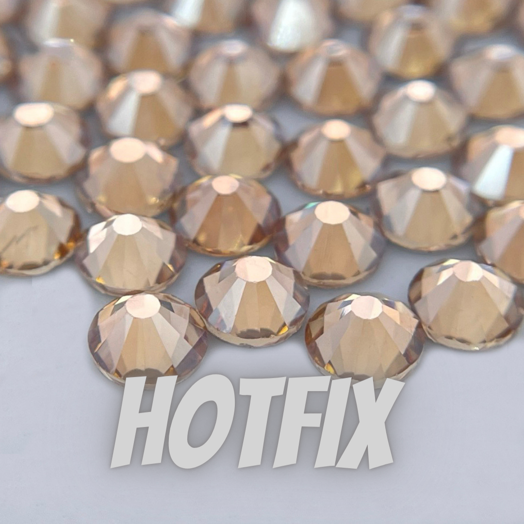 Gold Shadow Hotfix | Wholesale | Rhinestones