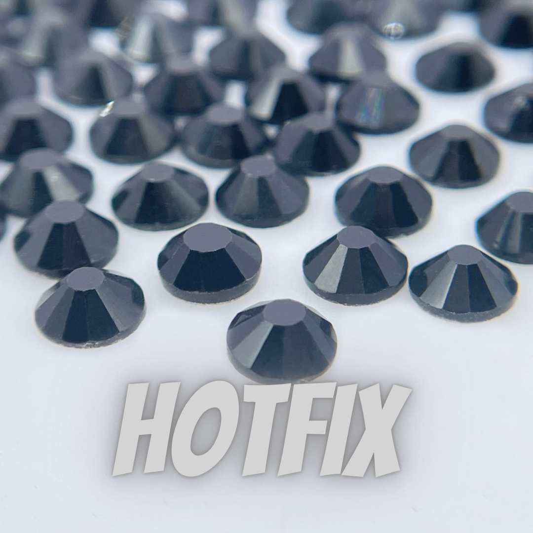 Jet Black Hotfix | Wholesale | Rhinestones