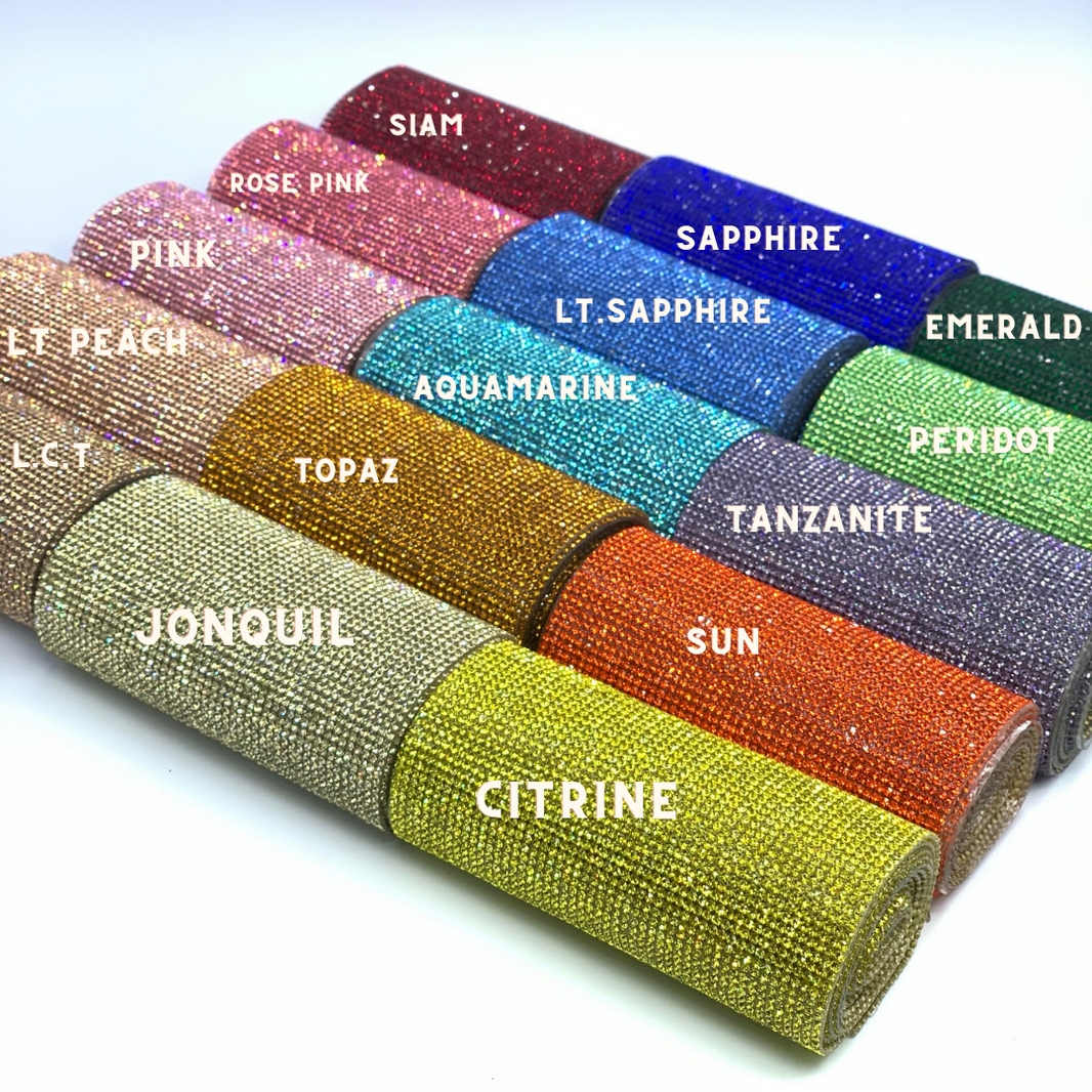Rhinestone Fabric Sheets | Planet Rhinestone | Shop Now