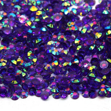 Blue Purple TP Jelly Rhinestones