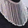 4"  Rhinestone Fringe