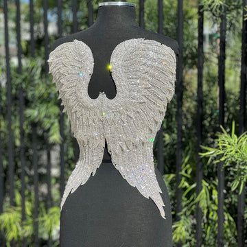 Angel Wings Rhinestone Applique