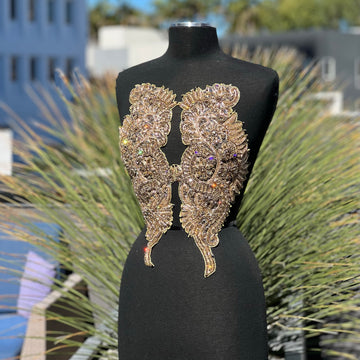 Christy Rhinestone Pair Bodice