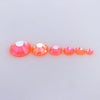 Luminous Orange Glass Rhinestones