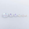 Luminous White Glass Rhinestones