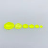 Neon Yellow Glass Rhinestones