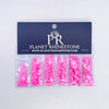 Luminous Rose Glass Rhinestones