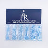 Luminous Blue Glass Rhinestones