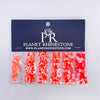 Neon Hyacinth Glass Rhinestones